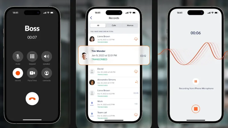 Dùng phần mềm Call Recorder