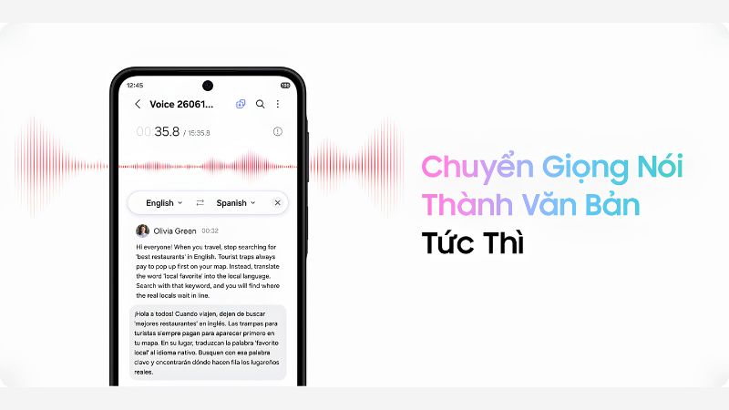 Galaxy AI nâng tầm trải nghiệm thông minh