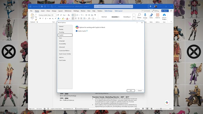 Cách tắt Microsoft 365 Copilot trong Office