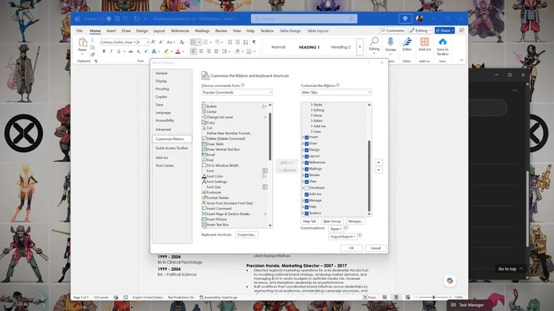 Cách tắt Microsoft 365 Copilot trong Office