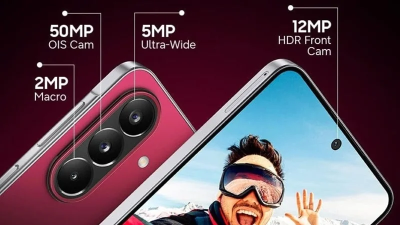 Camera 50MP chống rung OIS giúp chụp ảnh và quay video sắc nét