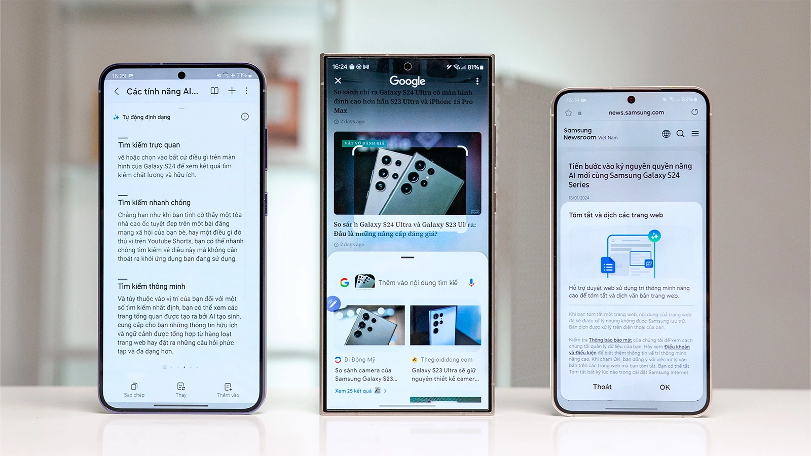 Quyền năng của Galaxy AI
