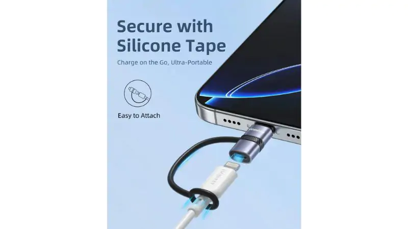 Kết cấu nhôm nguyên khối và dây Silicone chống mất