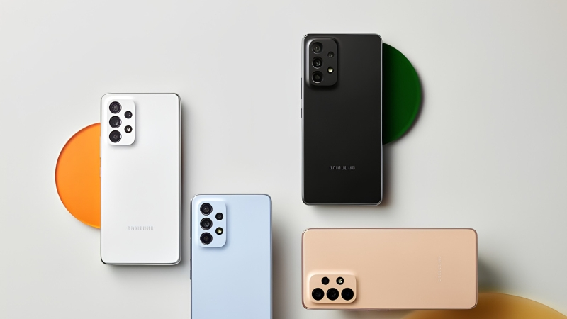 Thiết kế trẻ trung, đa dạng màu sắc của Galaxy A series