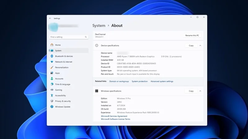 Vì sao Windows 11 26H2 chỉ có dung lượng 174KB?