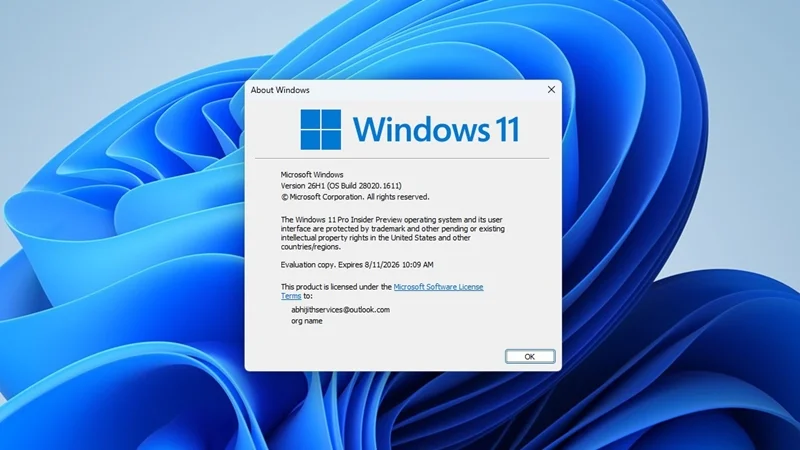 Người dùng và doanh nghiệp được lợi gì từ Windows 11 26H2?