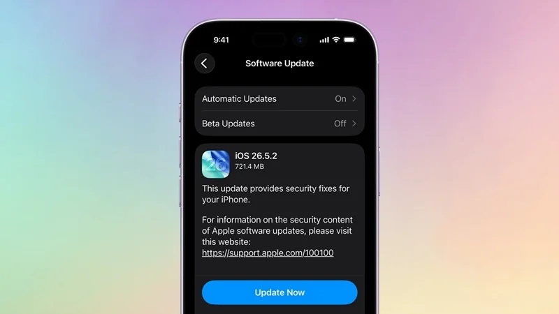 Ba lá chắn bảo mật cốt lõi trên iOS 26.5.2 vừa được thiết lập