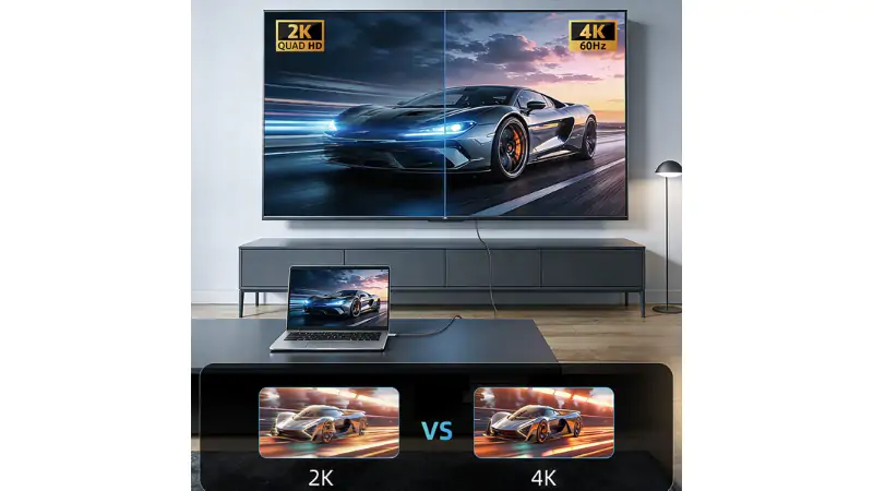 Chuẩn hiển thị 4K60Hz mang lại tốc độ làm tươi mượt mà