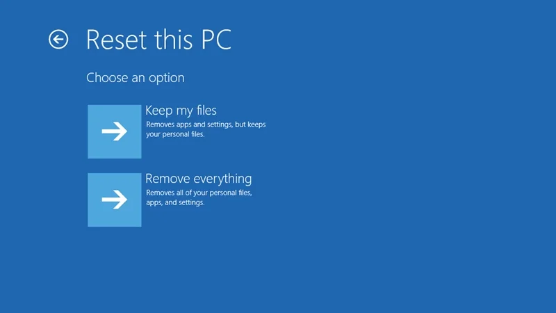 Cloud Rebuild khác gì với Reset this PC?