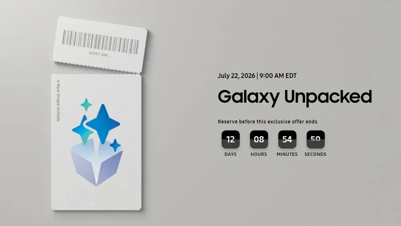 Galaxy Unpacked 2026 diễn ra khi nào? 