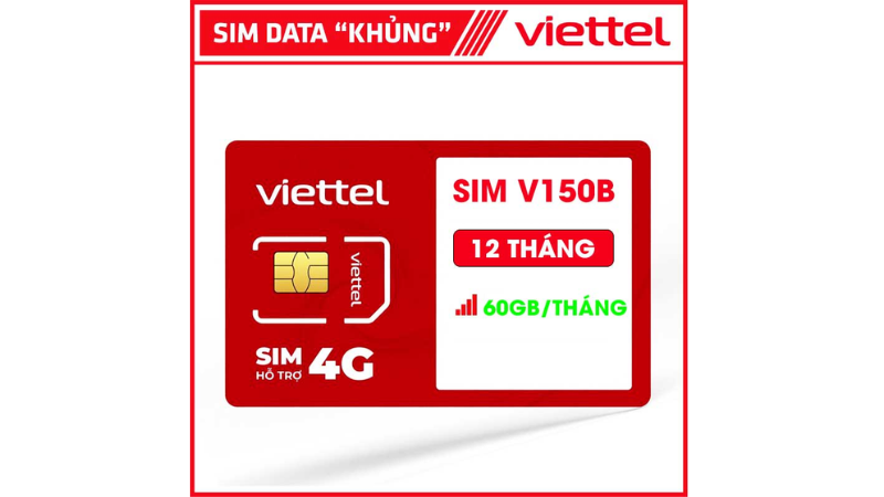 Hướng dẫn sử dụng Sim 4G Viettel V150B