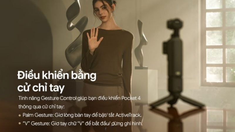 Gesture Control điều khiển máy từ xa bằng cử chỉ tay