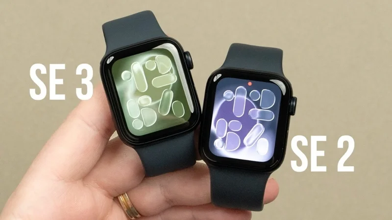 Bảng so sánh thông số kỹ thuật Apple Watch SE 3 và Apple Watch SE 2