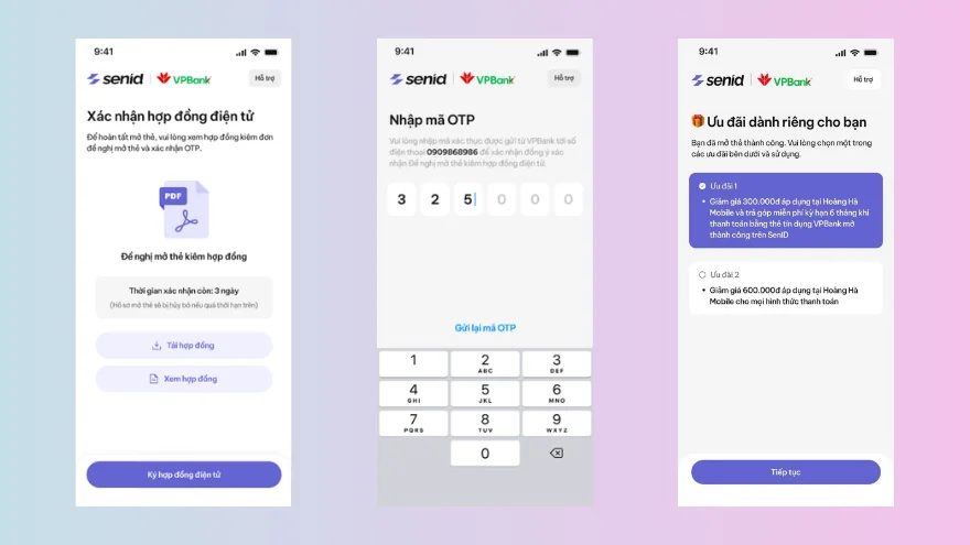 Giảm 700k và miễn phí trả góp 6 tháng khi mở thẻ VPBank qua SenID