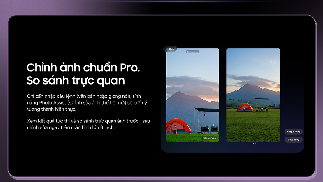Photo Assist - chỉnh ảnh bằng câu lệnh AI