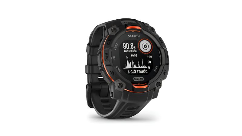Garmin Instinct 3 phong cách quân đội độc bản
