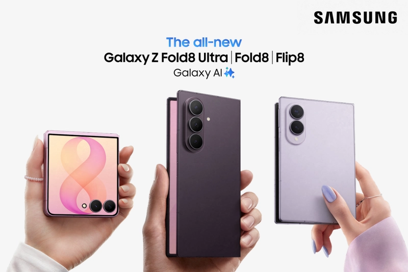 Mức giá niêm yết các phiên bản Galaxy Z8 Series mới nhất (áp dụng 8/8 - 17/8)
