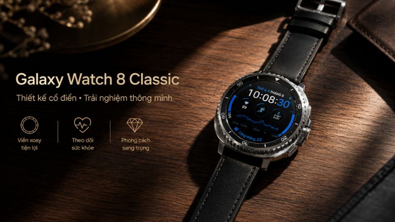 đồng hồ samsung galaxy watch 8 classic