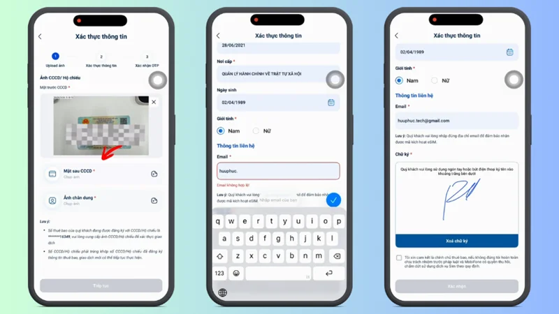 Khách hàng có thể chuyển SIM MobiFone sang eSIM trên ứng dụng My MobiFone