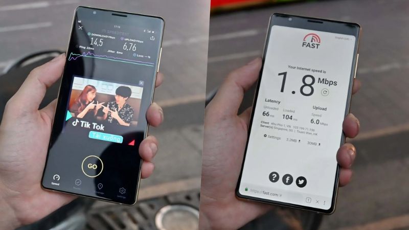 đánh giá thực tế độ ổn định đường truyền 4g mobifone