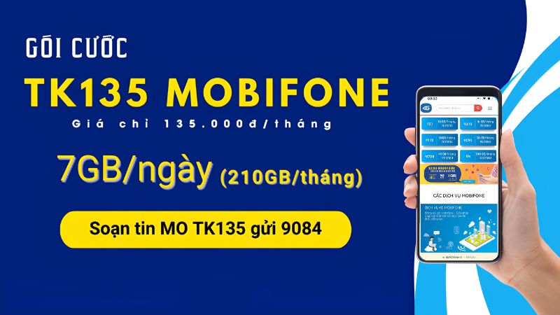 Hướng dẫn đăng ký và kiểm tra gói cước TK135 MobiFone chính xác