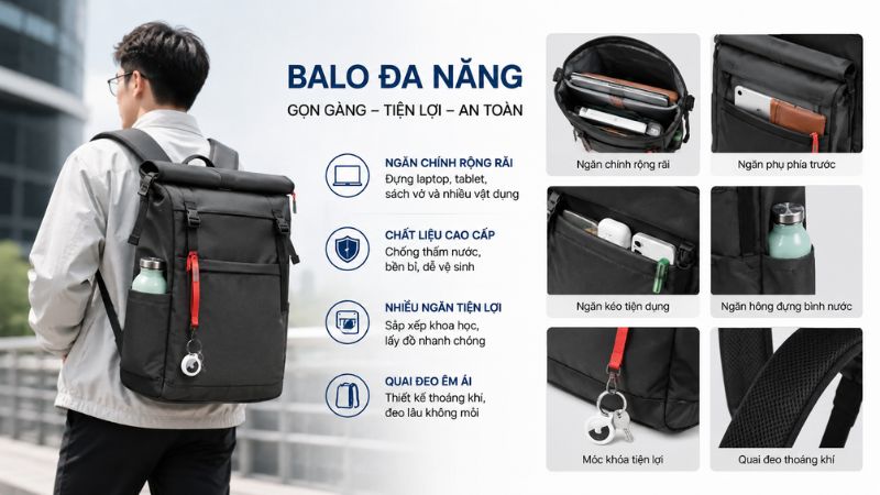 balo túi xách chính hãng 