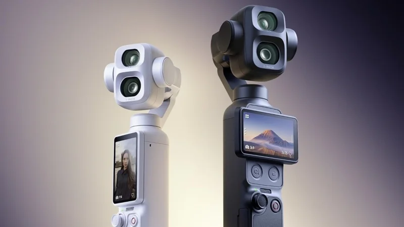 DJI Pocket 4 Pro đột phá về camera kép với ống tele 60mm zoom quang 3x