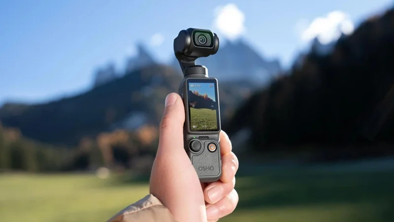 DJI Pocket 4 tích hợp sẵn bộ nhớ trong 107GB với tốc độ đọc ghi đạt 800MB/s
