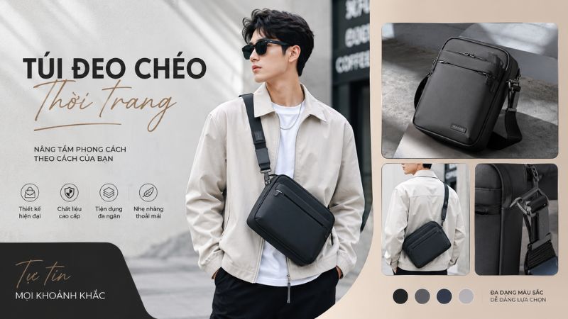 túi đeo chéo thời trang tại Minh Tuấn Mobile 