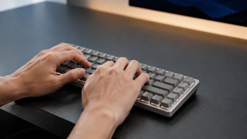 trải nghiệm gõ phím êm