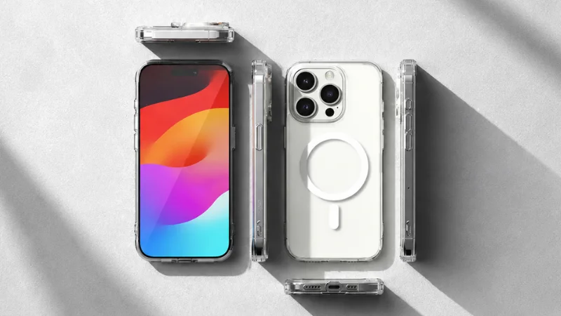 Ốp lưng trong suốt giữ trọn thiết kế và màu sắc nguyên bản của iPhone