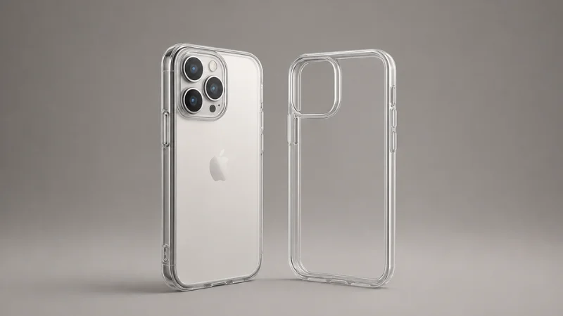 Ốp lưng trong suốt hiện nay chủ yếu được làm từ TPU, PC hoặc kết hợp cả hai chất liệu.