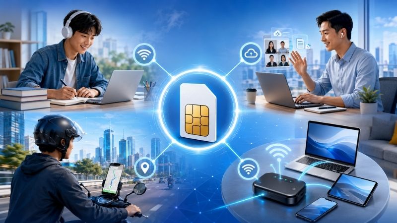 Chọn sim data phù hợp với nhu cầu sử dụng 