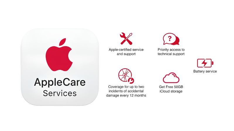 thay pin miễn phí cho thiets bị chai nặng với Apple care plus