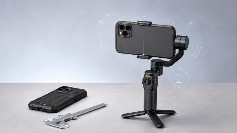 Tương thích kích thước và tải trọng máy của gậy chụp ảnh