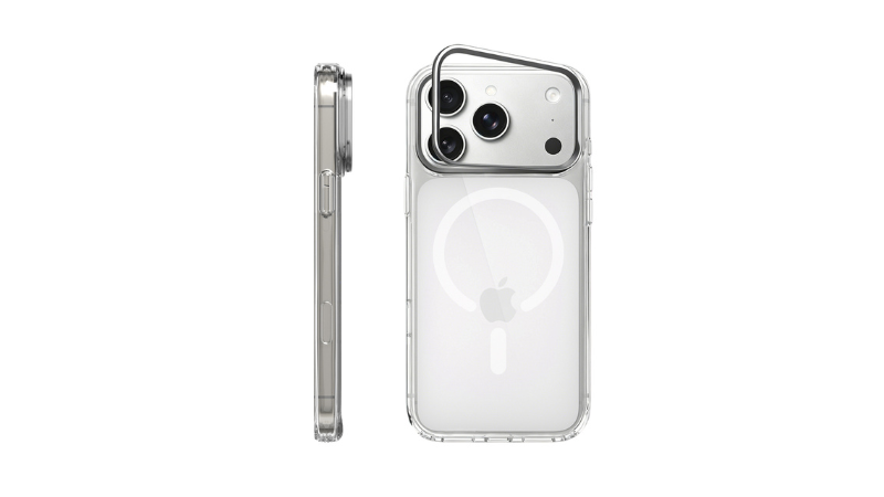 Thiết kế trong suốt giúp khoe màu sắc của iPhone