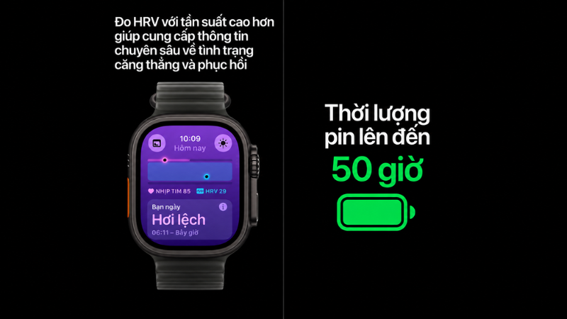 Thời lượng pin dài cho hiking và những chuyến đi dài ngày