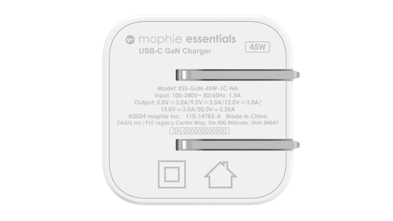 Cốc sạc nhanh Mophie 45W Type-C GaN