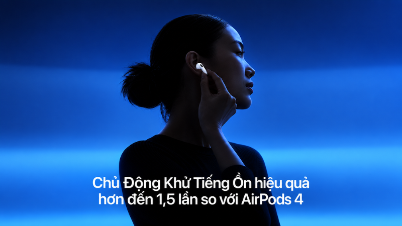 Vuốt trực tiếp trên tai nghe để chỉnh âm lượng