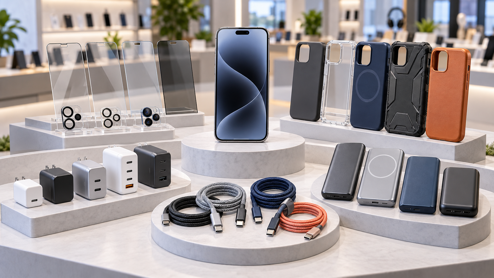 phụ kiện thương hiệu tại minh tuấn mobile