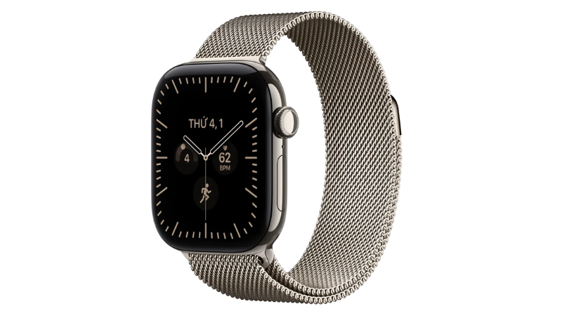 Không gian hiển thị rộng hơn với thiết kế 46mm
