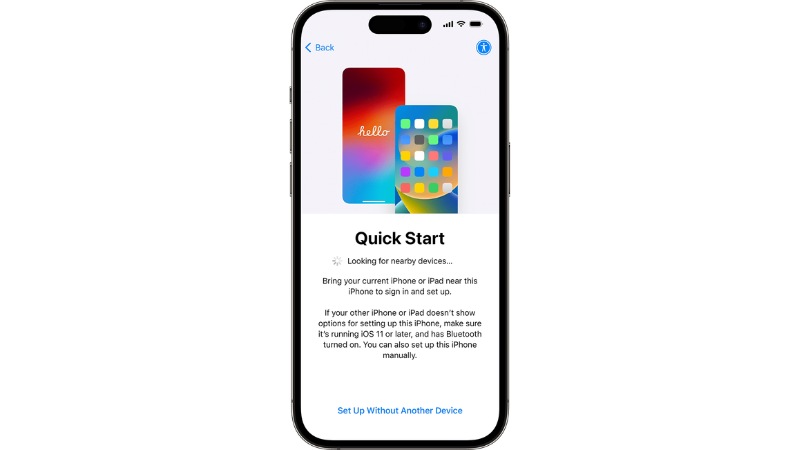 Cách chuyển dữ liệu sang iPhone 18 Pro bằng Quick Start