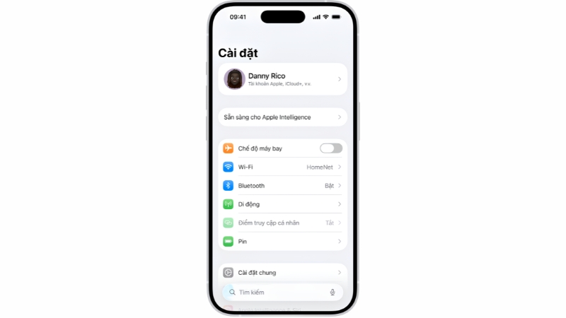 kiểm tra và cập nhật cài đặt nhà mạng iPhone