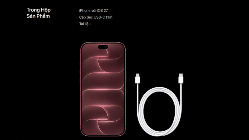 Trong hộp iPhone 18 Pro Max có gì