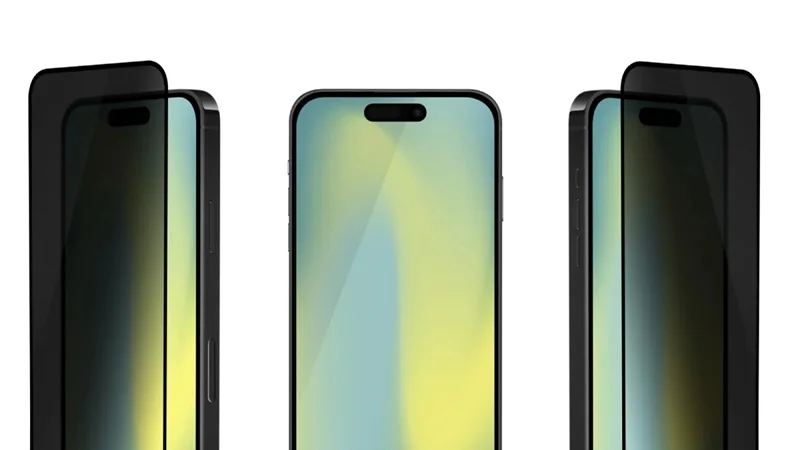 Kính chống nhìn trộm iPhone 18 Pro & iPhone 18 Pro Max bảo vệ thông tin