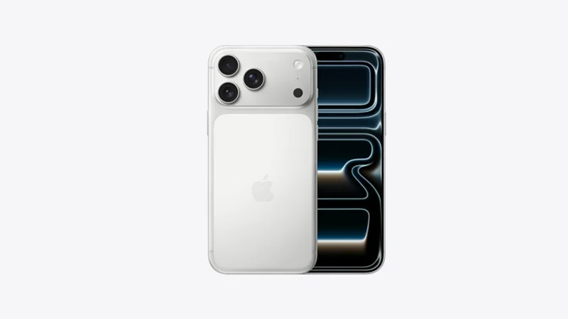 iPhone 17 Pro Max màu Bạc sở hữu sắc độ sáng sủa, thuần khiết