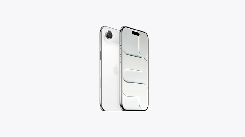 iPhone Air màu Trắng Mây sở hữu sắc trắng lạnh thanh khiết, đồng thời là phiên bản có tông màu sáng nhất trong cả 4 tùy chọn