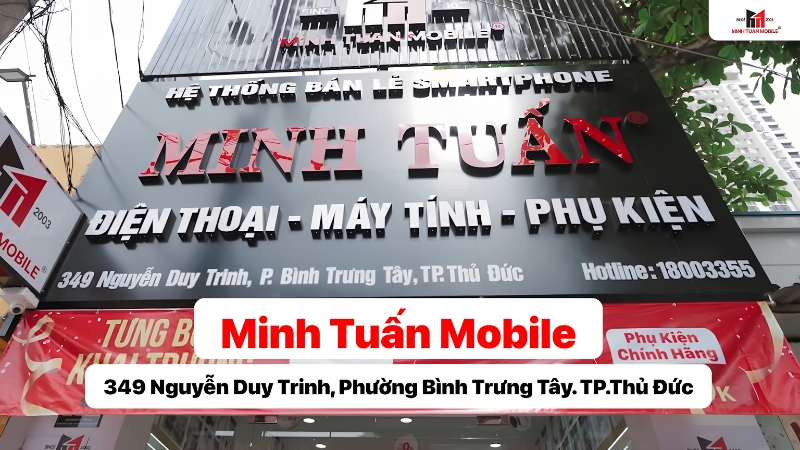 cừa hàng iPhone quận 2 tại minh tuấn mobile