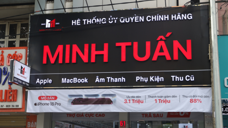 cửa hàng iPhone Minh Tuấn Mobile