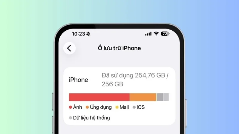 Để xác định chính xác dung lượng thực tế khả dụng, người dùng có thể thực hiện kiểm tra trực tiếp ngay trên thiết bị
